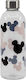 Stor Mickey Kids Water Bottle Made of Aluminium Mickey with Screw-on Cap Non Spill White 850ml