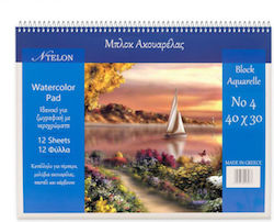 Matalon Блок За Акварел Ntelon No4 30x40см