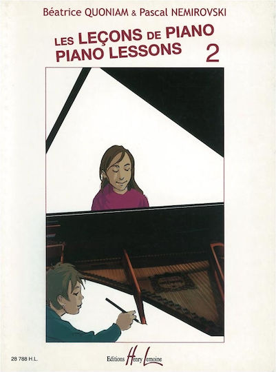 Henry Lemoine Quoniam & Nemirovski - Les Lecons De Piano Vol.2 Metodă de Învățare pentru Pian