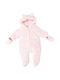 Losan Baby Bodysuit Set for Outing Long-Sleeved Pink