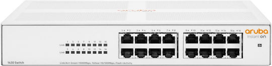 Aruba Instant On 1430 Неуправляем L2 Switch с 16 Портове Гигабитови (1Gbps) Ethernet