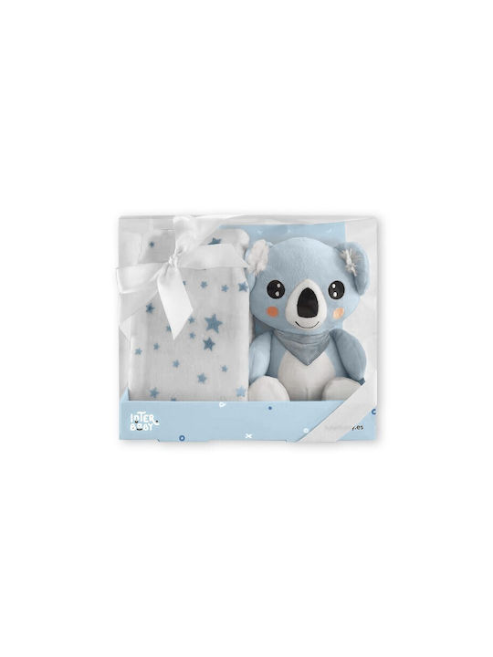 Interbaby Baby Blanket Nursery Swaddling Koala with Animal 80x110cm