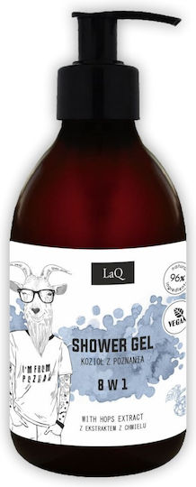 LaQ Goat From Poznań Душ Гел За Мъже С Глицерин Хидратиращ 500ml