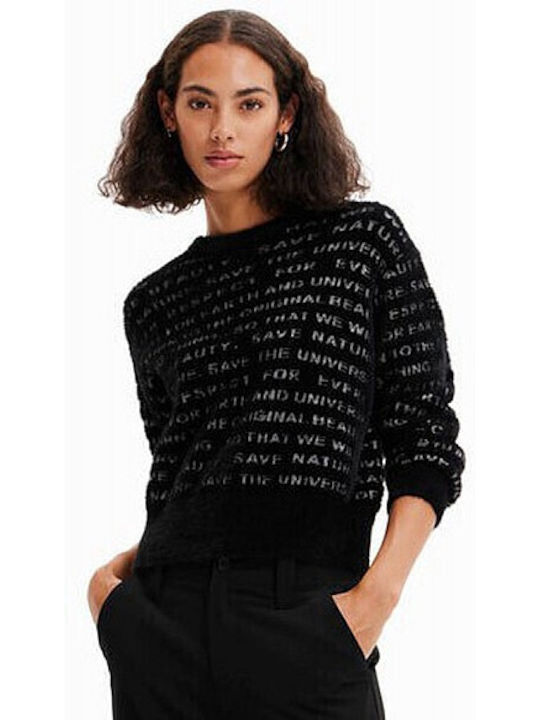 Women's Long Sleeve Sweater Black