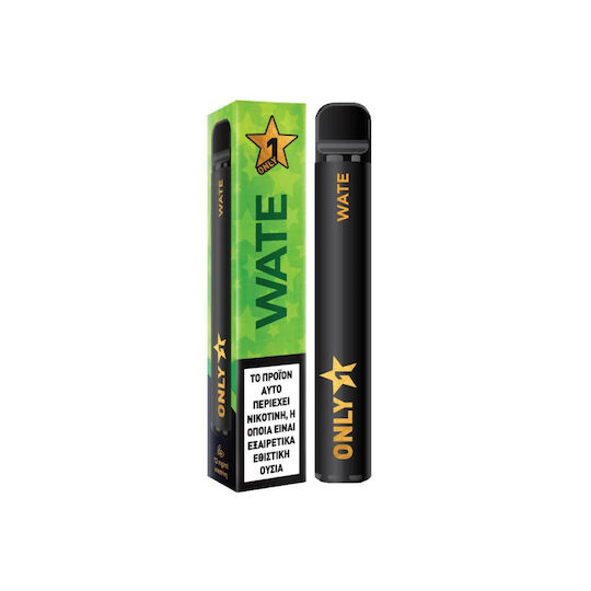 Only1 Електронно Цигара Единично Употребима 800 Вдишвания Watermelon Ice 2ml 12mg Черен
