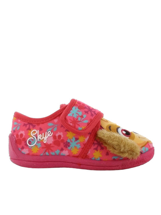 LEOMIL NV Kids Slipper Closed-Toe Fuchsia Paw Patrol