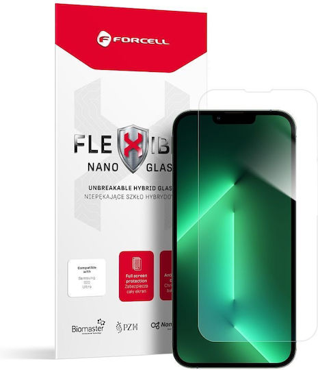Forcell Flexible Nano Tempered Glass (iPhone 17e / 16e / 14 / 13 / 13 Pro)