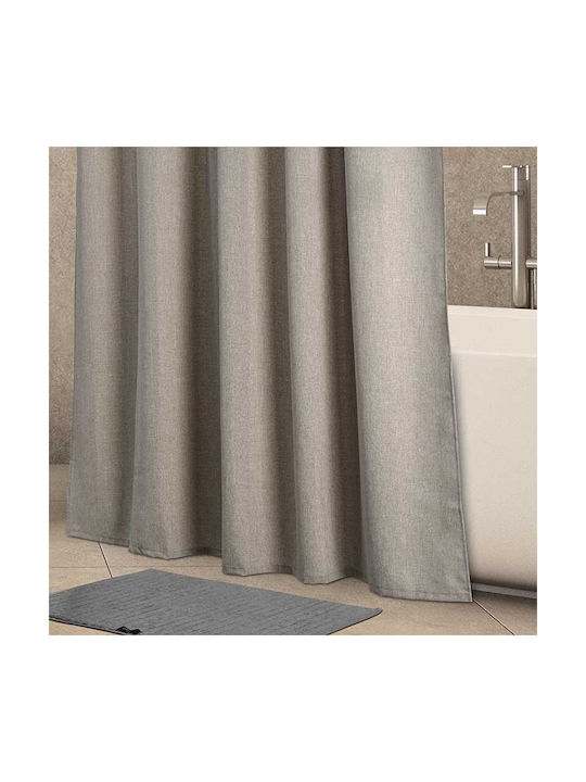 Fieldcrest Leinen-Look Bad Vorhang 180cmX200cm LINEN