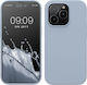 KWmobile Matte Back Cover Σιλικόνης Light Blue ...