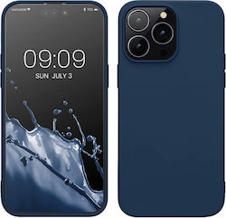 KWmobile Rubberized Back Cover Σιλικόνης Navy Μ...