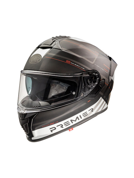 Premier Evoluzione SP2BM Casca Moto Față Întreagă 1520gr Cu Pinlock Și Sunvisor
