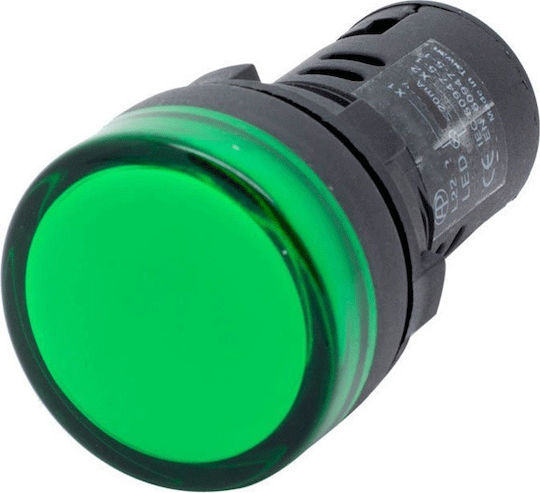 Xindali LED Indicator luminos 230V Verde 1buc 022-012230100