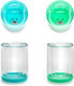 Melii Cănițe pentru copii din Plastic Multicolor 2buc 145ml pentru 12m+m+
