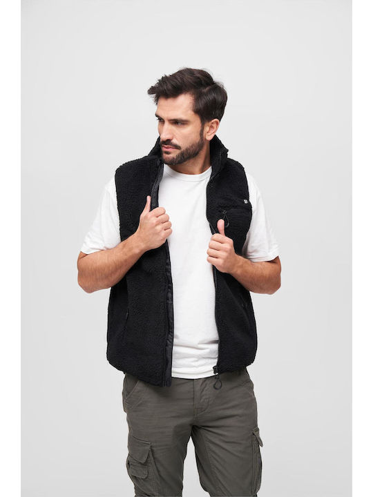 Ανδρική Ζακέτα Fleece Μαύρη