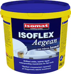 Isomat Isoflex Aegean Elastomer Acrylic Insulating Sealing Polyurethane 1kg White