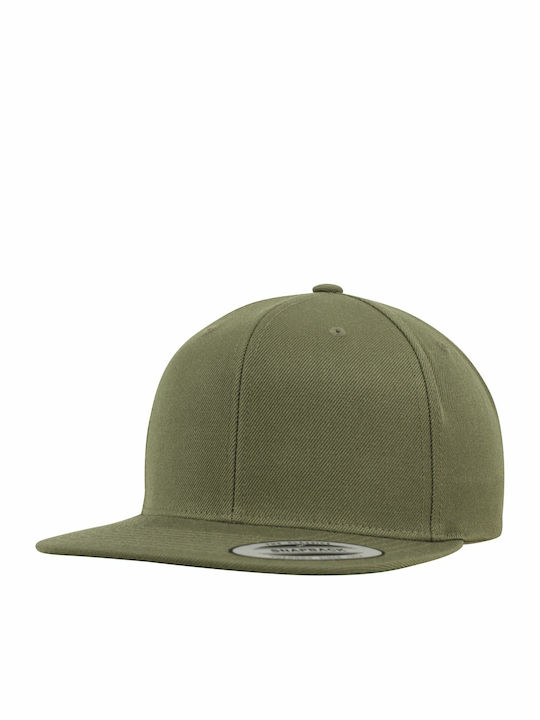 Yupoong 6089M Jockey με Ίσιο Γείσο Χακί