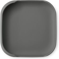Interbaby Baby Food Plate made of Silicone Gray SI005-76