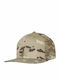 6089MC Men's Snapback Cap Beige Camo
