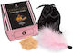 Secretplay Golden Light Kit Essbares Pulver & Federn mit Duft Schokolade