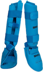 SMAI WKF Shin Guards Adults Blue