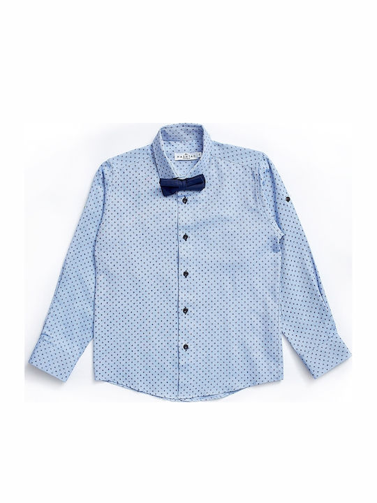 Hashtag Kids Polka Dot Shirt Long Sleeve Light ...