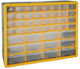 Tool Compartment Organiser 44 Slot Yellow 50x39x16cm