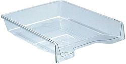 Next Transparent Filing Tray Plastic 34.5x6.5x25.5cm