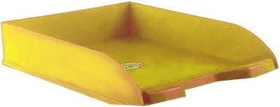 Next Filing Tray Plastic 3τμχ Yellow 34.5x6.5x25.5cm