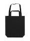 Jassz 384210-LH Cotton Shopping Bag Black