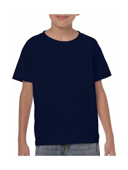 Gildan Παιδικό T-shirt Navy Μπλε