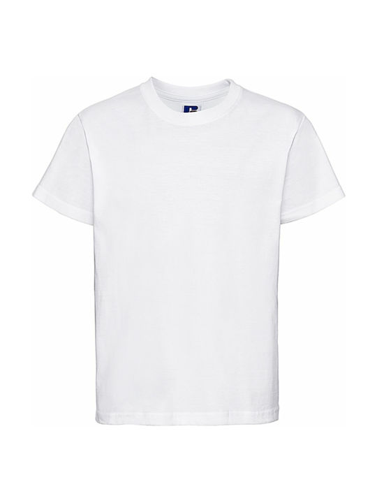 Russell Europe Kids T-shirt White