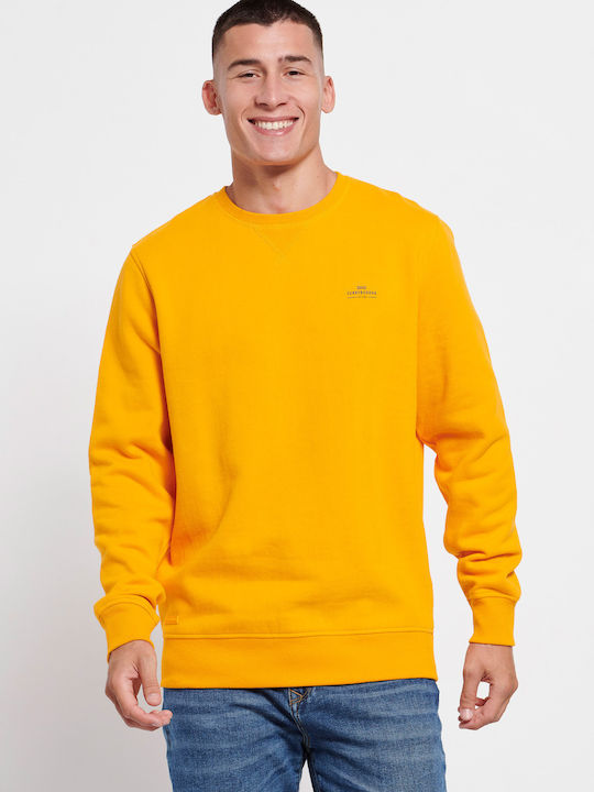 Funky Buddha Herren Sweatshirt Gelb