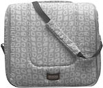 Baby Jem Shoulder/Hand Diaper Bag Gray