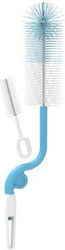 Cleaning Brush for Baby Bottles Light Blue 2pcs