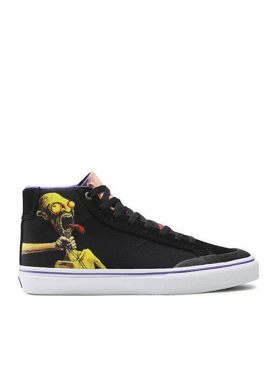 Emerica Omen Hi X Dinozaur Jr. Ανδρικά Μποτάκια Μαύρα 6107000252-550