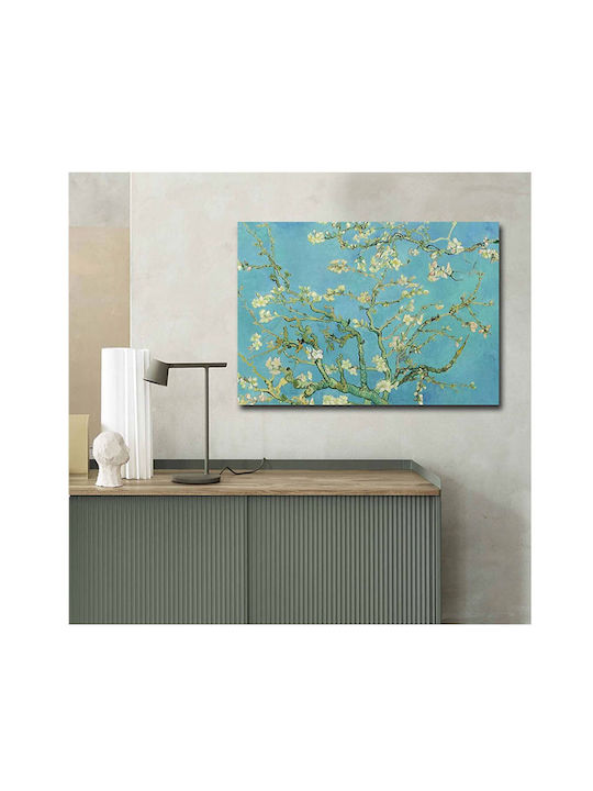 Homeplus Αμυγδαλιά Πίνακας σε Καμβά 100x70cm