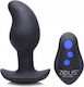 XR Zeus Vibrating & E-Stim Prostate Massager για Ηλεκτροδιέγερση Black