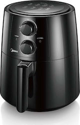 Midea MF-TN35D Air Fryer with Removable Basket 3.5lt Black