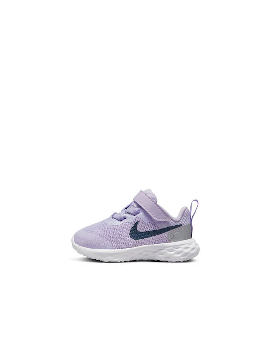 Nike Αθλητικά Παιδικά Παπούτσια Running Revolution 6 Violet Frost / Thunder Blue