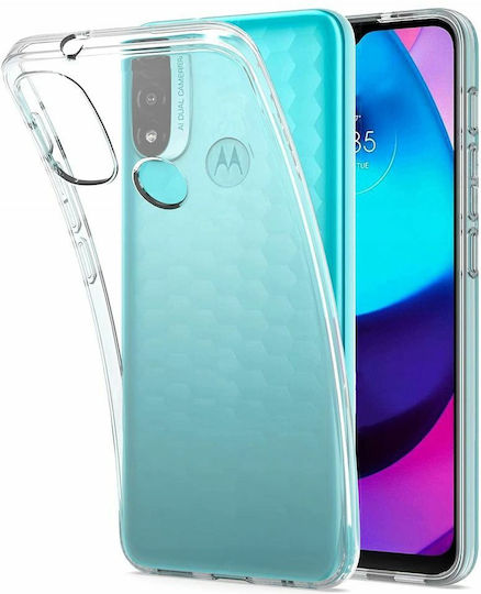 Ultra Slim 0,5mm Umschlag Rückseite Silikon 0.5mm Transparent (Motorola E20)