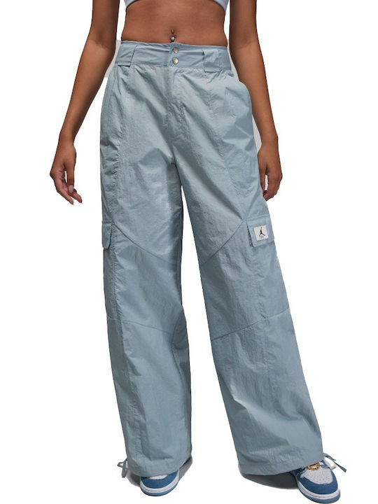 Jordan Women's Fabric Cargo Trousers Light Blue