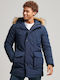 D1 Vintage Everest Winter Jacket Parka Nordic Chrome Navy