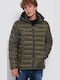 Winter Jacket Puffer Khaki