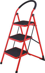 Krausmann Iron 3 Step Ladder HS55133 50cm