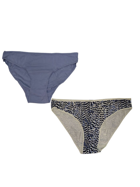 Walk Bamboo Women's Slip 2Pack Light blue/Ecru ...