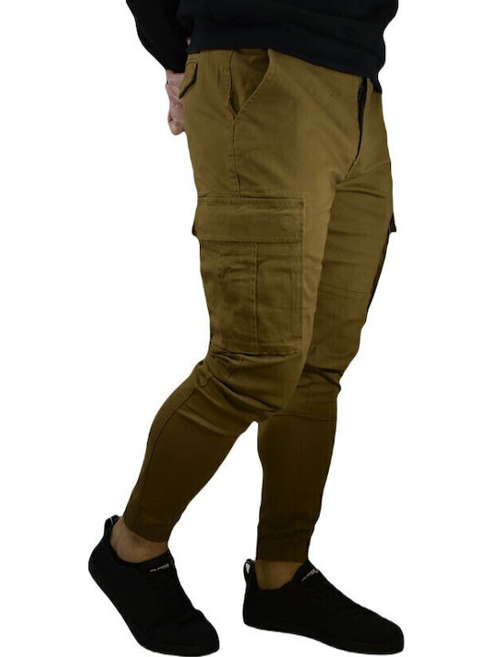 Rebase Trousers Cargo tobacco