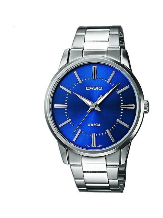 Casio Ρολόι Μπαταρίας με Μεταλλικό Μπρασελέ