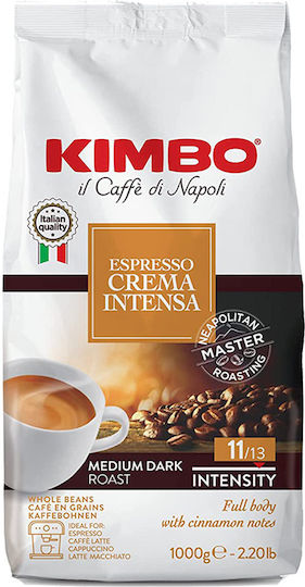 Kimbo Cafea Espresso Arabica Crema Intensa Boabe Mediu 1kg