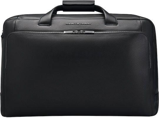 Porsche Design Roadster Σακ Βουαγιάζ Μαύρο από Δέρμα Μ51xΠ24xΥ35εκ.