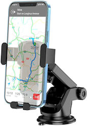 Hoco Mobile Phone Holder Car CA104 with Case Black